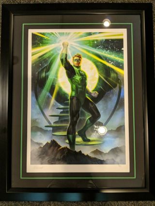 Sideshow Dc Green Lantern Fine Art 61/200 Rare Picture