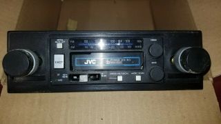 Rare Vintage Jvc Am/fm Car Radio Cassette Stereo Ks - R 3 Shaft Style See Youtube
