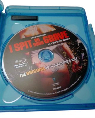 I Spit On Your Grave  Blu - Ray Horror Rare Oop 1978 Directors Cut 3
