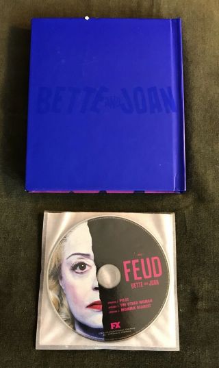 VERY RARE - FEUD BETTE & JOAN 3 DVD FYC PROMO ONLY DIGIBOOK OF COMPLETE SEASON 4