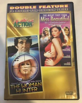 The Woman Hunter / The Night They Took Miss [slim Case] (dvd) Rare