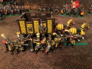 Warhammer Oldhammer Empire Peoples War Wagon (well Painted,  Very Rare)