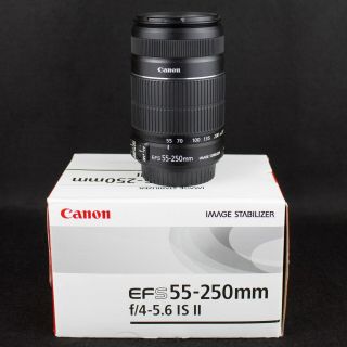 Canon Ef - S 55 - 250mm F/4 - 5.  6 Ii Is Lens - Glass - Rarely
