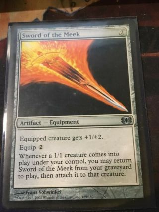 Sword Of The Meek Mtg Ex - Nm Card Magic Future Sight Fut English En Usa