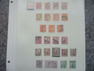 South Wales Stamps: Variety And On Pages - Rare (z7)