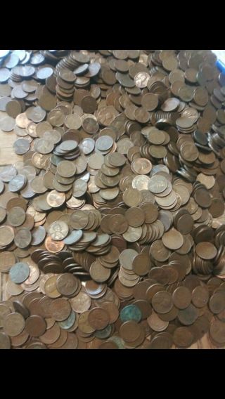500 Rare Lincoln Wheat Pennies Unsearched Since Early 1900s.  (inherited)