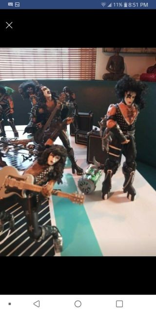 Tons of Rare KISS PSYCHO CIRCUS Figures and Accessories Vintage 5