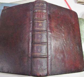 Voyage Round The World - South Seas/ 1757/rare Early Edition/fine Leather Binding/
