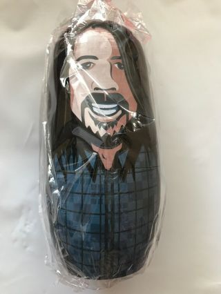 Foo Fighters Nesting Dolls Concrete And Gold 6 Pc Complete Set Rare