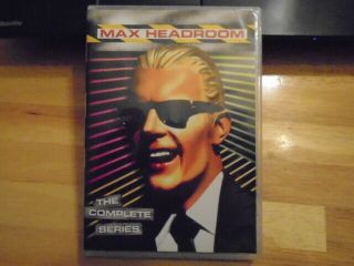 Rare Max Headroom 4x Dvd Set Complete Series Matt Frewer Fear Walking Dead 1987