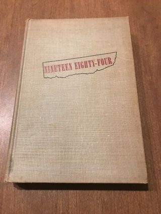 George Orwell 1984 / Nineteen Eighty - Four First Edition American 1949 Rare
