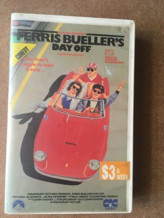Wow Rare 1987 Release Ferris Bueller 