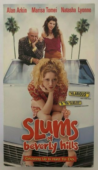 Slums Of Beverly Hills Rare & Oop Comedy Movie 20th Century Fox Home Video Vhs