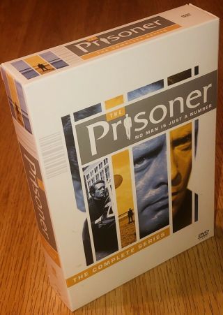 Rare The Prisoner (1967 - 68) Complete Series 10 - Disc Collector Set Dvd Sci - Fi