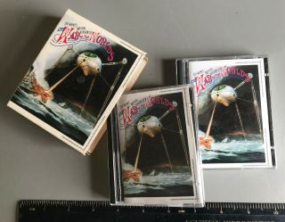 Jeff Wayne ' s War of the Worlds Rare Minidisc Format 2 Disc Set 1995 6