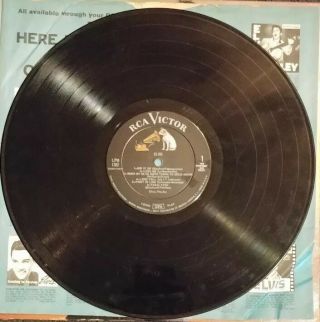 RARE 1ST PRESSING ELVIS PRESLEY 56 ' RCA VICTOR LPM - 1382 RE LP - 18S VINYL RECORD 3