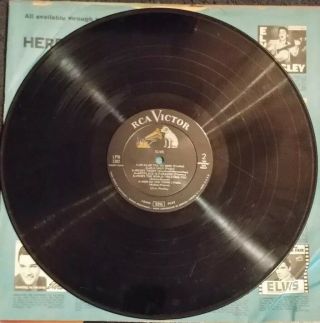 RARE 1ST PRESSING ELVIS PRESLEY 56 ' RCA VICTOR LPM - 1382 RE LP - 18S VINYL RECORD 4