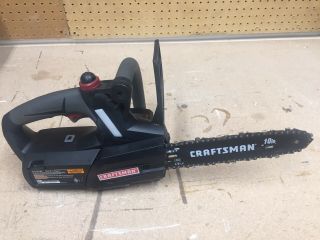 Craftsman C3 19.  2v Cordless 10 " Chain Saw Very Rare 315.  34130 19.  2 Volt