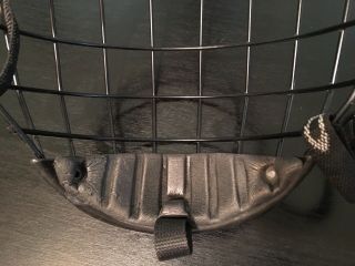 Jofa 381 SR Hockey Mask - Sz Senior Black - Full Size Bubble Cage Rare VTG EUC 3