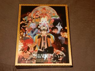 " Blue Exorcist: The Movie " Limited Edition Box Set Very Rare Oop 2 - Disc Blu - Ray