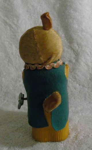 Fox Magician Tin Litho Wind Up Toy Japan with Flaws RARE 4