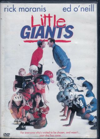 Little Giants (dvd,  2003) Rare Oop Rick Moranis & Ed O 