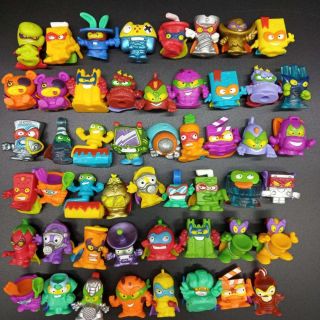Random 10pc Superzings Series 1 2 3 Rare Collectibles Zings Mini Toy Gifts