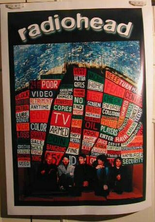 Radiohead - 2004 - Size:52x72cm - Rare Poster Rolled
