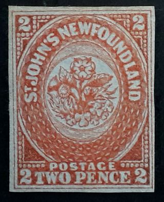 Very Rare 1860 - Newfoundland St John 