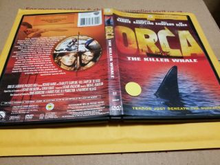 Orca: The Killer Whale (dvd,  2004) 1977 Movie Very Rare Oop