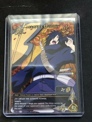 Naruto Cards Ccg Tcg Madara Uchiha 1512 Rare Combine