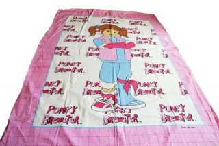 Punky Brewster Single Bed Quilt Cover Vintage 1984 Nbc Rare