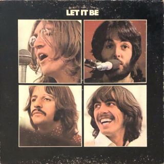 The Beatles: Let It Be Lp 1970 Rare First Press Apple Records 34001 Mfg By Apple