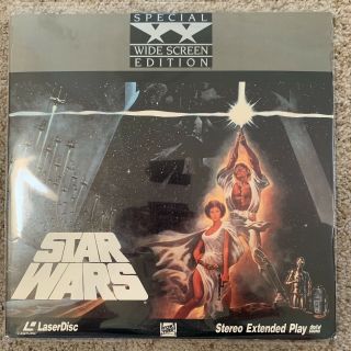 Star Wars Widescreen Technidisc Version Laserdisc - Ultra Rare