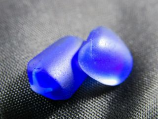 RARE - Davenport Sea Glass - Star 2 Cobalt Blue Santa Cruz 3
