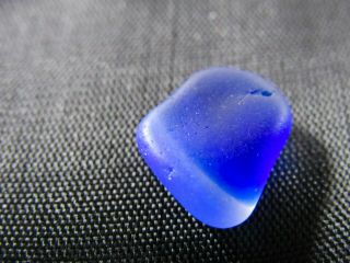 RARE - Davenport Sea Glass - Star 2 Cobalt Blue Santa Cruz 5