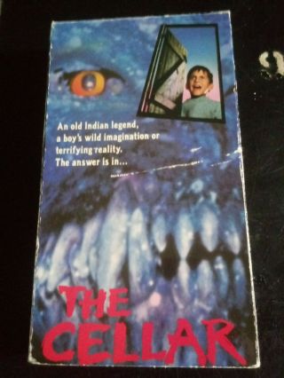 The Cellar Vhs Rare Horror 1990 80s Monster Movie