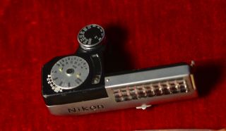 Rare Nikon F Nippon Kogaku Light Meter Attachment