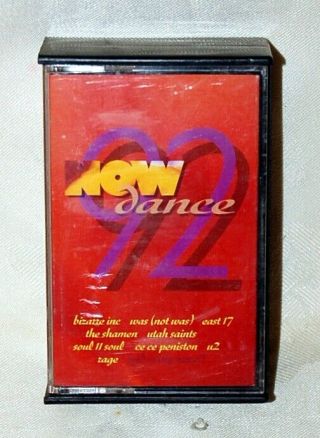 Now Dance 92 - Double Cassette Tape - Very Rare