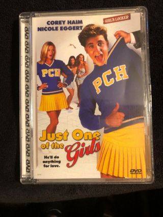 Just One Of The Girls (dvd,  2002) Pre - Owned Rare Oop Hard Plastic Case