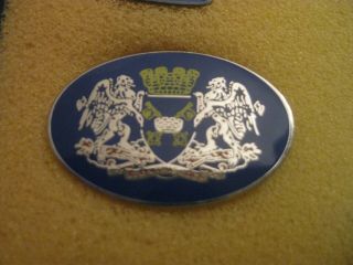 Rare Old Peterborough United Football Club (2) Enamel Press Pin Badge