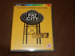 " Fat City " Blu - Ray/dvd 2 - Disc Rare Oop Uk Import By John Huston Region