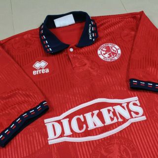Middlesbrough 1994 1995 Home Shirt Rare Errea (m)