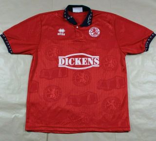Middlesbrough 1994 1995 Home Shirt RARE Errea (M) 2
