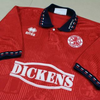 Middlesbrough 1994 1995 Home Shirt RARE Errea (M) 6