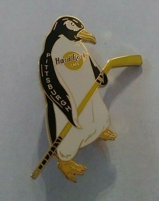 Hard Rock Cafe Hrc Pittsburgh Penguin Hockey Collectible Pin Rare /le