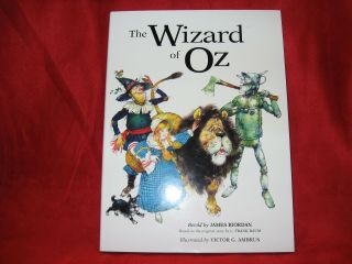 Rare - The Wizard Of Oz Retold By James Riordan,  Illus.  Victor Ambrus 1999 -