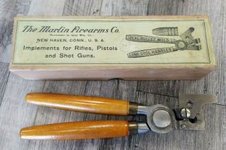 Rare Marlin Firearms Co.  Ideal Bullet Mold 319383 Box