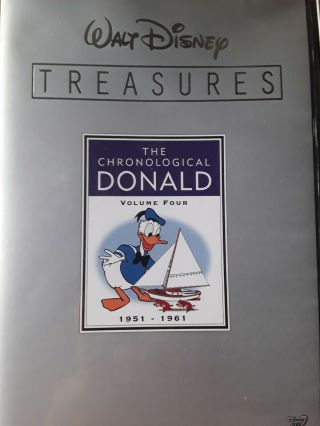 Walt Disney The Chronological Donald Vol.  4: 1951 - 61 Rare Collectible Dvd
