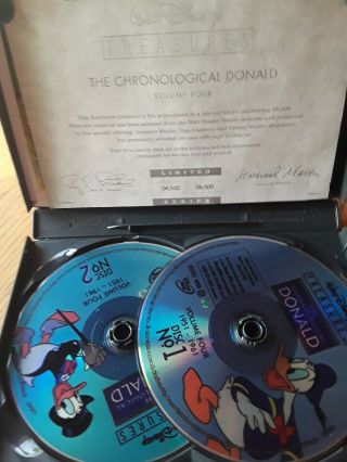 Walt Disney The Chronological Donald Vol.  4: 1951 - 61 rare collectible DVD 3